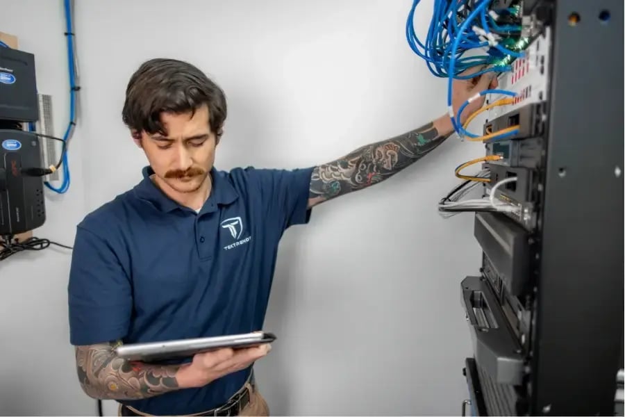 TekTrendz installs and manages network servers